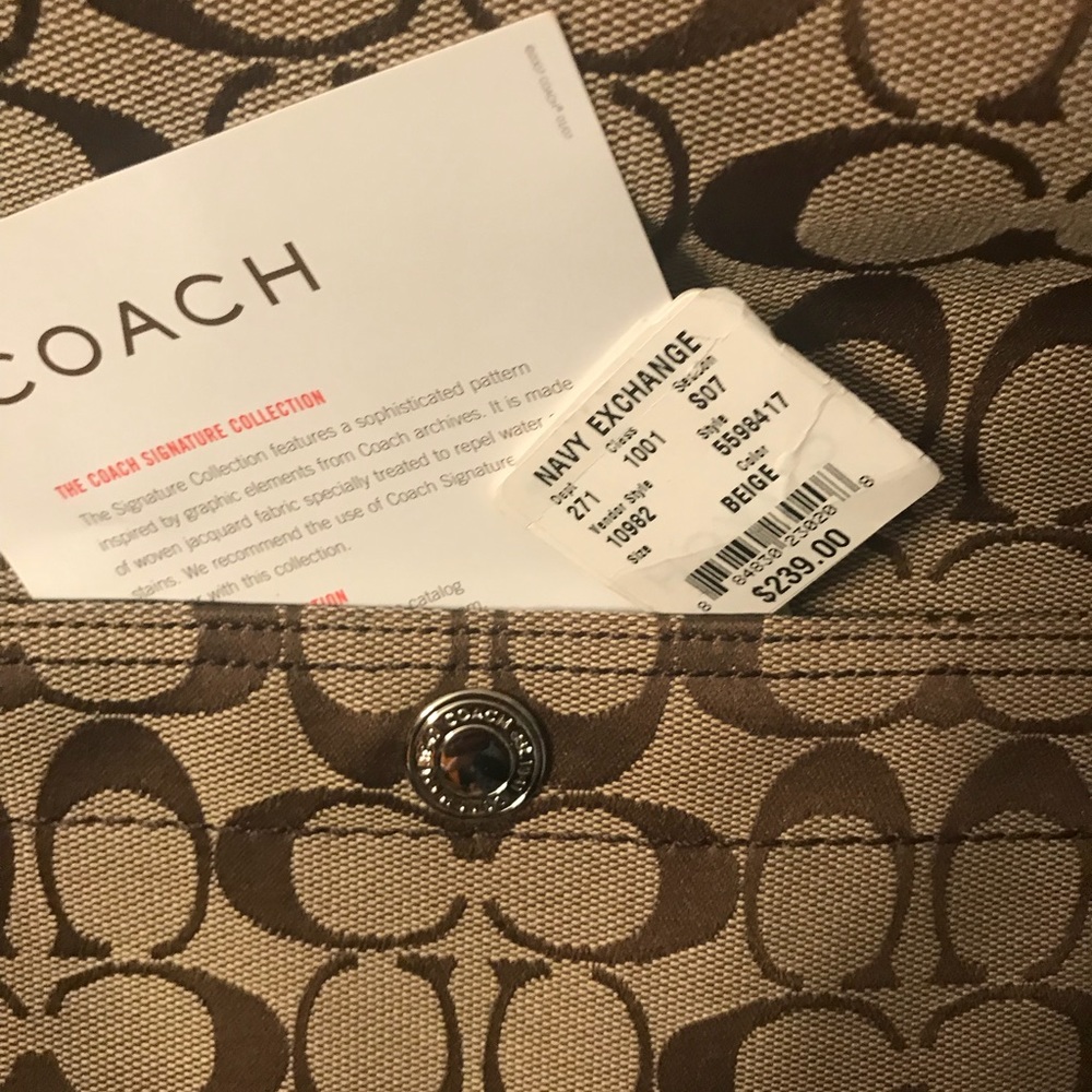 Brand new coach bag with tags